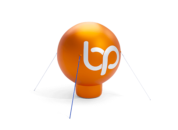 Nafukovací balón s ventilátorem, ASTA, 3 m
